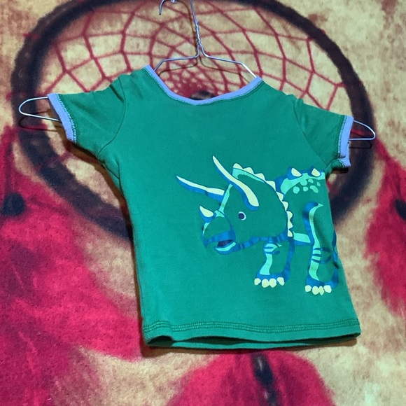 ONLY BOYS-green cotton ‘TRICERATOPS’ graphic print SNUG-FIT short sleeve t-shirt - Picture 3 of 10